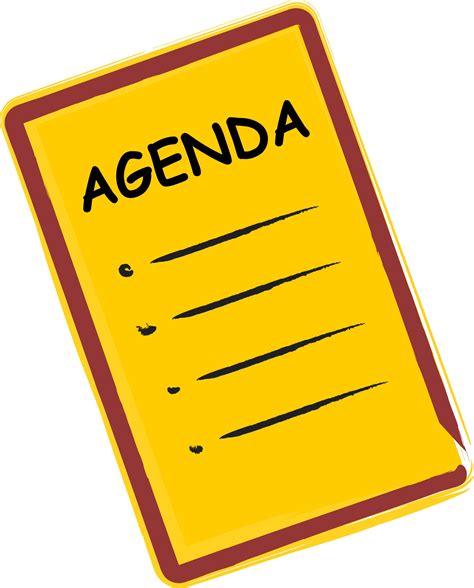 Meeting Agenda Clipart 10 Free Cliparts Download Images On Clipground