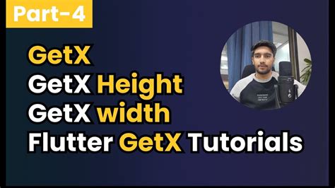 Part 4 Flutter GetX Get Height Get Width Flutter GetX Tutorials In