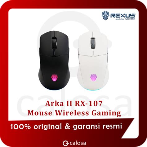 Jual Rexus Mouse Wireless Gaming Arka Ii Rx Rgb Dual Connection