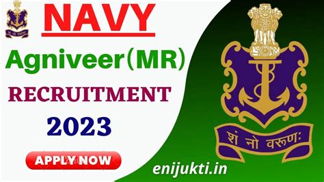 Navy Agniveer MR Recruitment 2023 Notification Out For 100 Posts