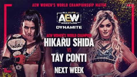 Womens Title Match Announced For Next Weeks Aew Dynamite