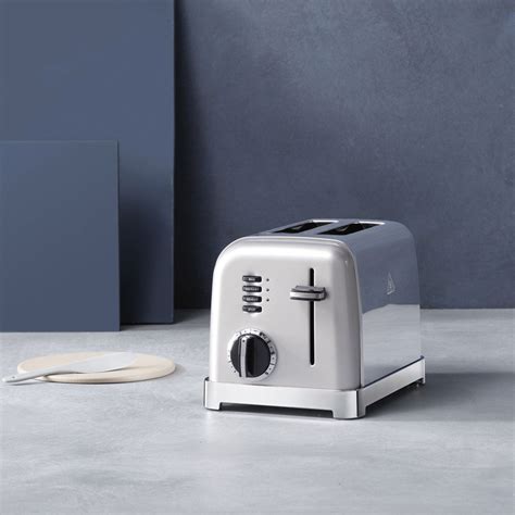 Cuisinart Cpt 160 Metal Classic 2 Slice Toaster Brushed Stainless