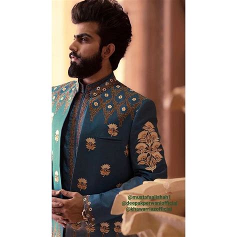 Pin By Syeda On Mustafa Ali Shah Wedding Outfit Men Men Stylish