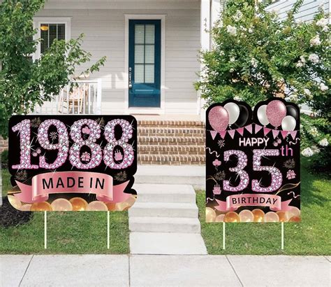 60th Birthday Yard Signs Decorations Happy 60th Birthday, 43% OFF