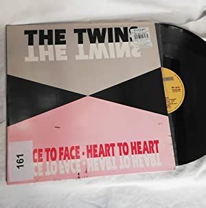 Antiguo Vinilo Old Vinyl The Twins Face To Face Heart To Heart