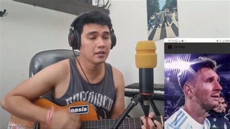 Lagu Aldi Taher Untuk Lionel Messi Langsung Viral Hingga Diunggah FIFA