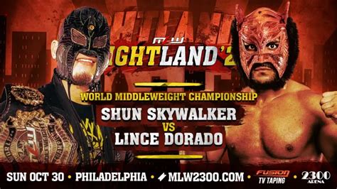 Middleweight Title Match Set For Mlw Fightland