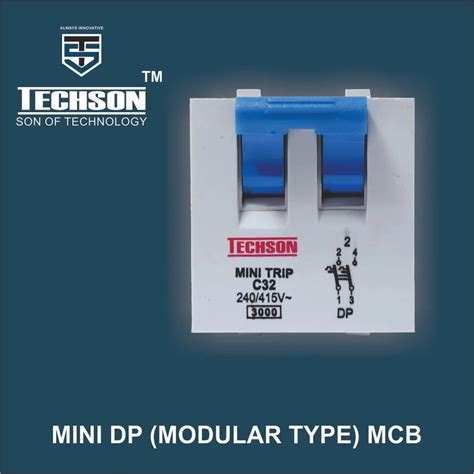 3000A Double Pole Mini DP Modular Type MCB At Rs 99 Piece In Ahmedabad