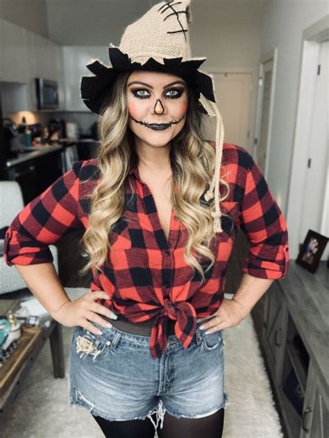 Scarecrow Costume In 2022 Scarecrow Costume Halloween Costumes