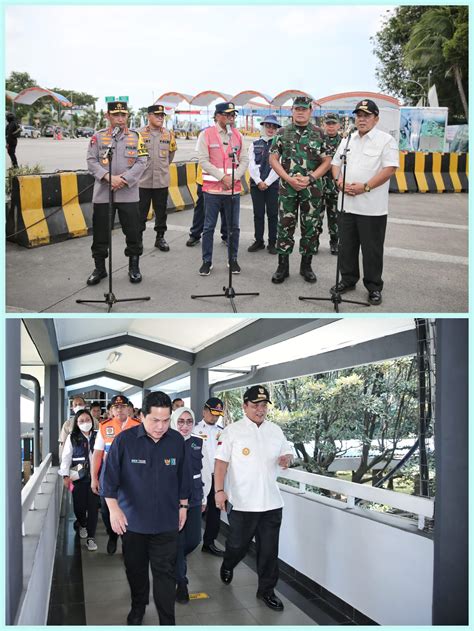 Gubernur Arinal Dampingi Panglima TNI Kapolri Menhub Dan Menteri BUMN