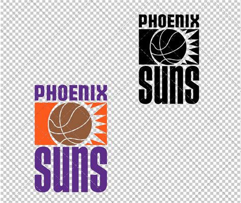 Phoenix Suns 1968, Svg, Dxf, Eps, Png – SvgShopArt