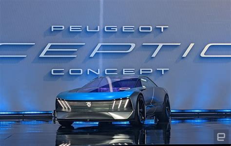 Peugeot Previews Its Futuristic Inception Concept EV At CES 2023