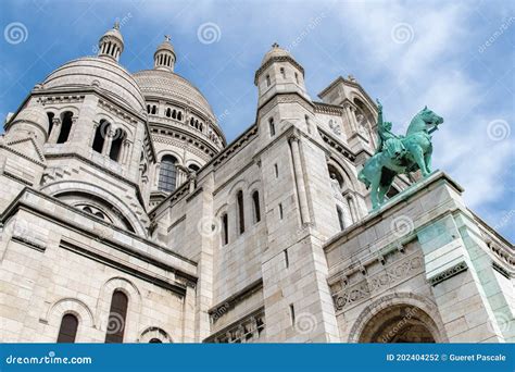 Paris Basilica Sacrecoeur Foto De Stock Imagem De Europeu