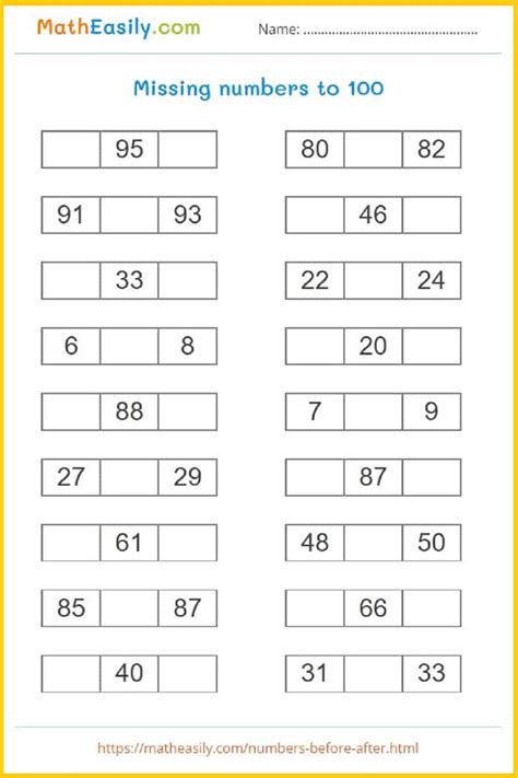 Comparison Of Whole Numbers