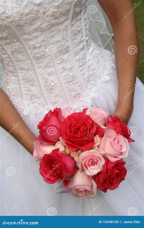 Pink & Fuschia Bouquet stock photo. Image of bride - 10348150