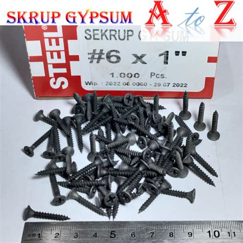 Jual Sekrup Gypsum X In Skrup Gipsum X Baut Gypsum X Inch