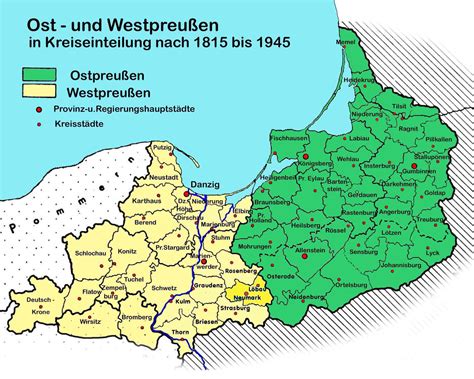 Westpreußen Landkarte