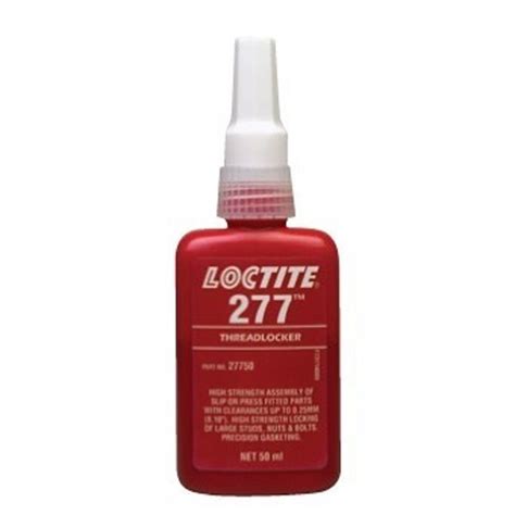 Loctite 277 High Chemical Resistance High Strength Threadlocker 50ml