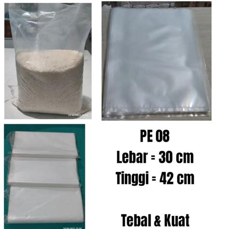 Jual Plastik Beras Polos Kg Pe Berat Kg Shopee Indonesia