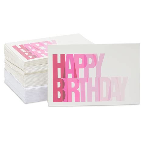 Best Paper Greetings Happy Birthday Greeting Cards 48 Pack Happy