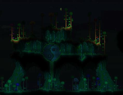 Verdant Cliff Arches Rterraria