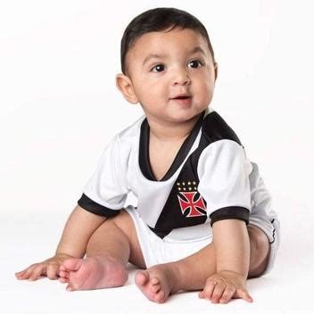 Conjunto Vasco Beb Oficial Sublimado Micro Dry Vasca No Torcida Baby