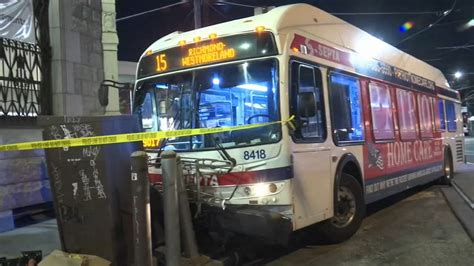 Septa Bus Crashes Into Building In Philadelphia Marking 4th Septa