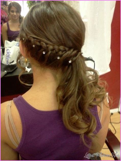 Cute hairstyles for school dances - LatestFashionTips.com