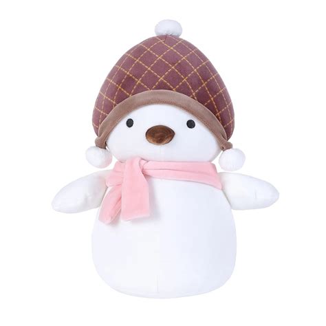 Jucarie De Plus Pinguin Craciun 30 Cm Emagro