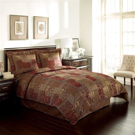 Croscill Galleria Comforter Set Queen Red Comforters And Sets Au