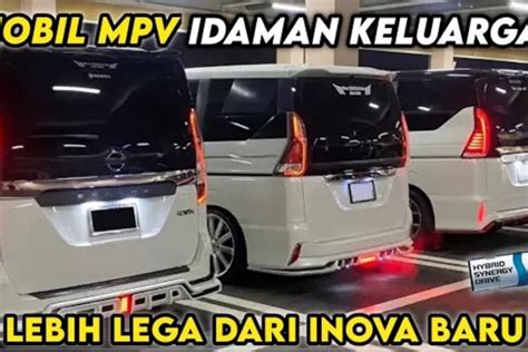 Mobil Mpv Keluarga Nissan Serena Facelift Mirip Toyota Alphard Lebih