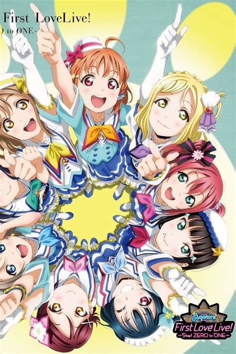 Aqours First Love Live Step ZERO To ONE 2017 Posters The