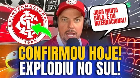 TERÇA AGITADA FOI 100 CONFIRMADO HJ SASHA É DO INTERNACIONAL