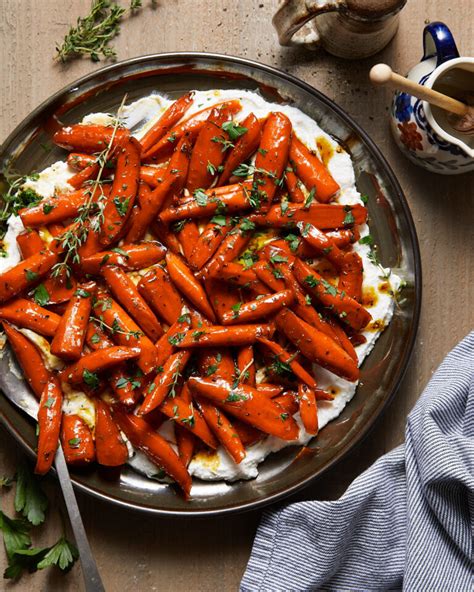 Brown Sugar Honey Glazed Carrots Bites With Bri