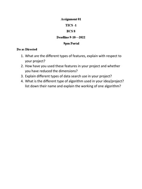 Assignment 01 Pdf