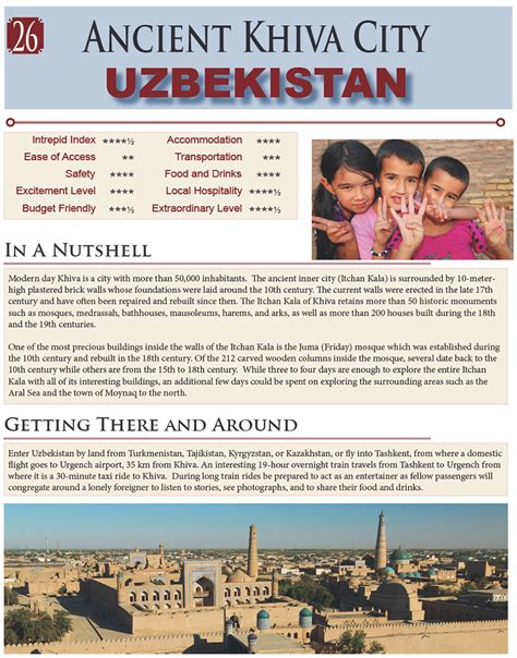 #26 – Ancient Khiva City, UZBEKISTANGloberovers Magazine