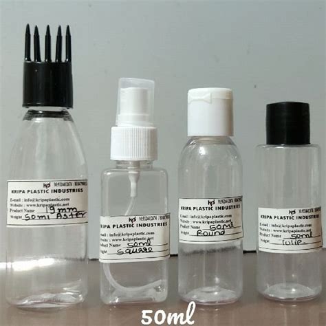 Tulip Plastic Hair Oil Bottle Packaging Size Ml Ml Plastic