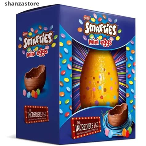 Nestl Smarties Incredible Easter Egg Smarties Mini Smarties G