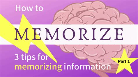 How To Memorize Information 3 Ways Part 1 Schoolhabits