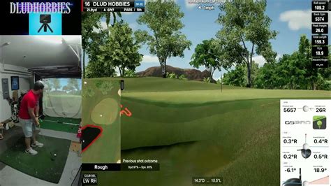 Randolph North Gspro New Course Garmin R10 Golf Simulation Youtube