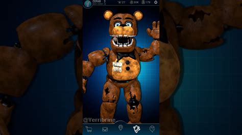 Damaged Freddy Jumpscare Workshop Animations FNAF AR YouTube