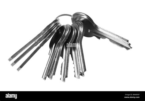 Close Up Of A Bunch Of Keys Stock Photo Alamy