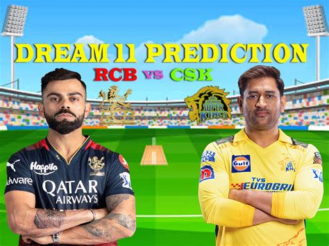 Rcb Vs Csk Dream 11 Prediction Match 68th Make Fantasy Team Know Pitch Report And Playing 11 M