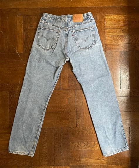 Vintage Vintage Levis 505 Jeans 33 X 32 Made In Usa 90s Denim Grailed