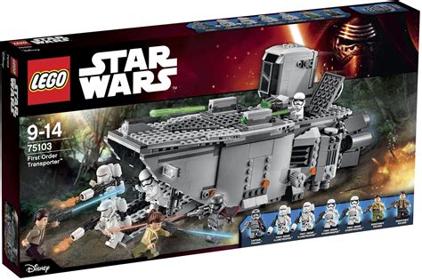 LEGO Star Wars Episode VII First Order Transporter 75103! - Bricks and ...