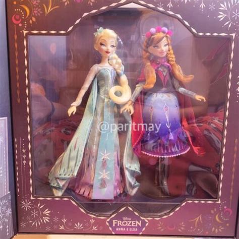 Disney Anna And Elsa Collector Doll Set By Brittney Lee Limited