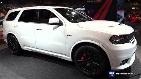 2018 Dodge Durango Srt Exterior And Interior Walkaround Debut At