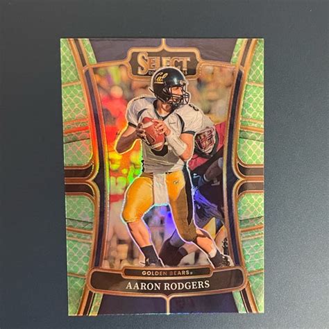 Panini Other Rare Dragon Scale Prizm Aaron Rodgers Nfl Football