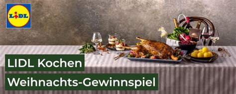 Lidl Kochen Verlost Zu Weihnachten X Einkaufsgutscheine