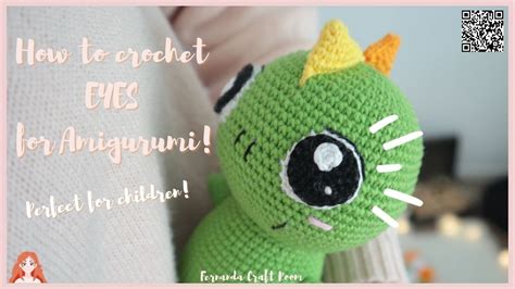 Eng Sub How To Crochet Eyes For Amigurumi How To Sew Eyes For